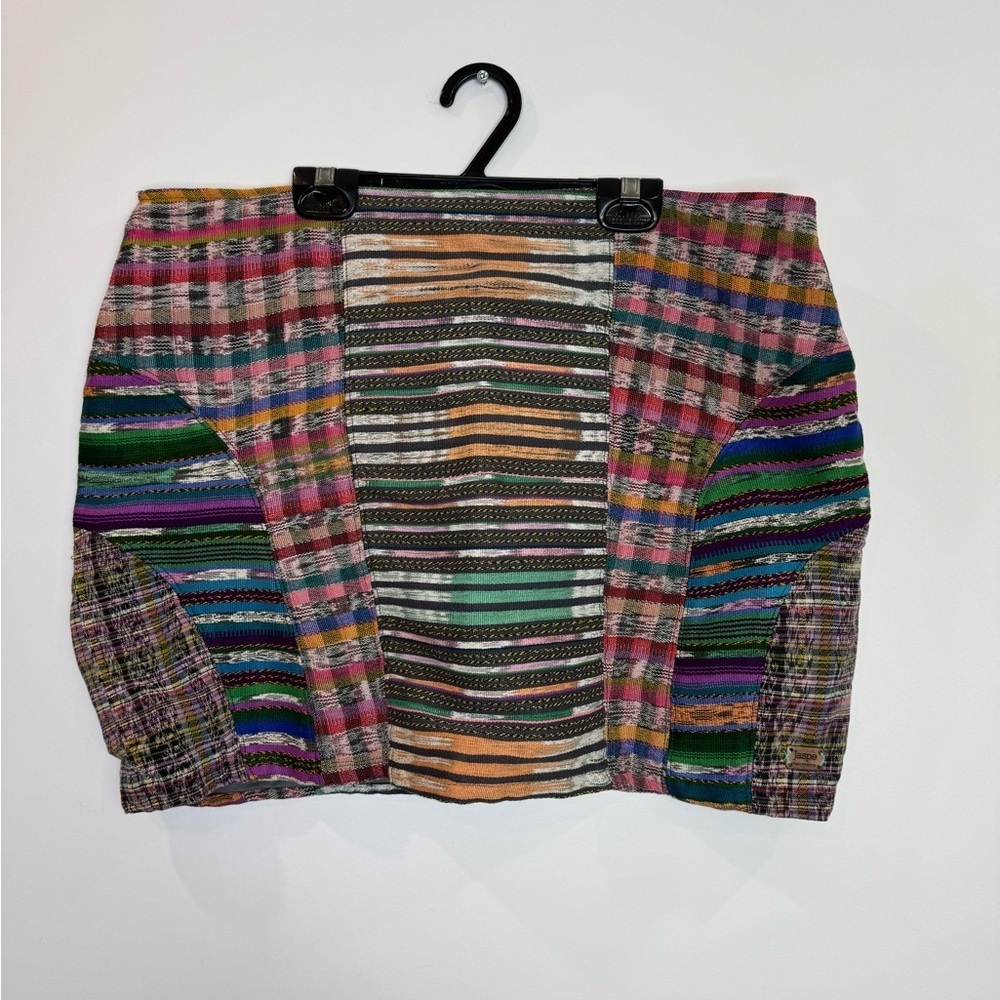 Multicolor Striped Women's Skirt